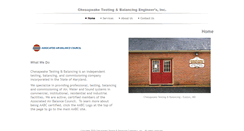 Desktop Screenshot of chesapeaketab.com